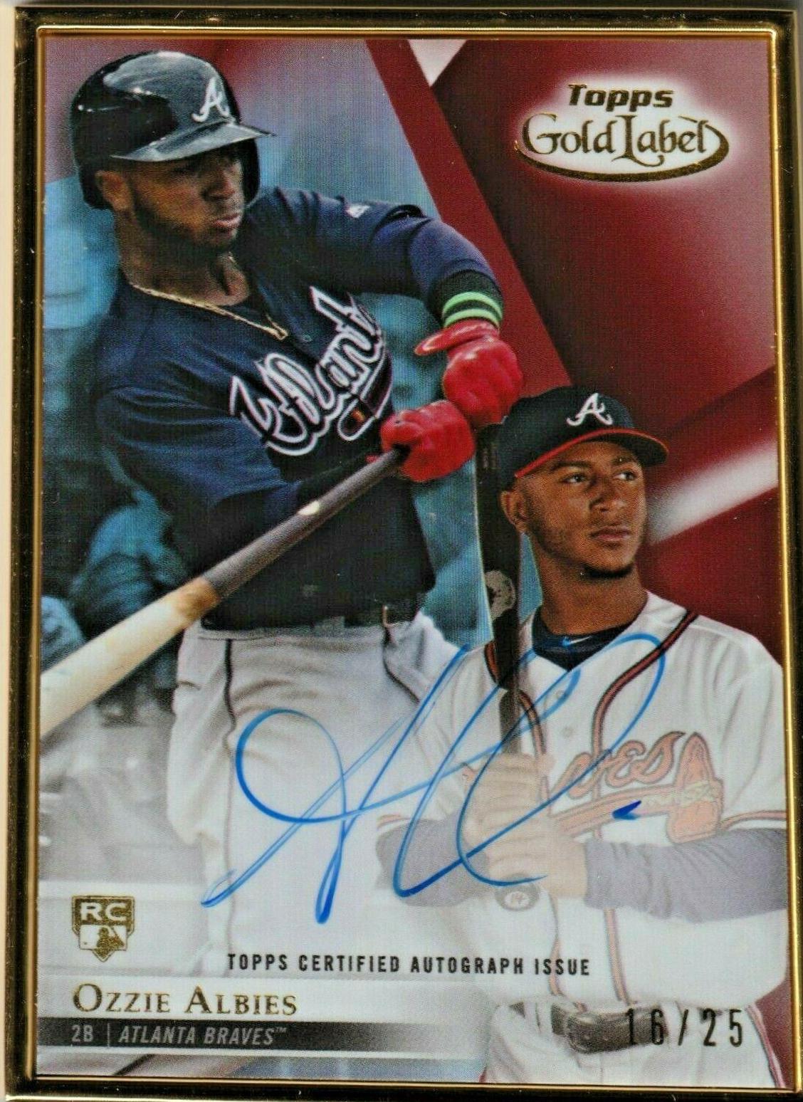 Ozzie Albies [Red] #FA-OA