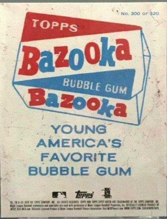 Aaron Judge [Bazooka Back] #300