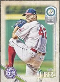 Corey Kluber [Jackie Robinson Day Autograph Black & White] #194