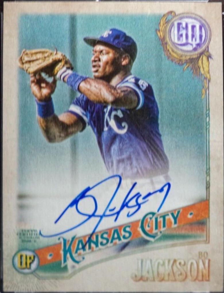 Bo Jackson [Gum Back] #GQA-BJ
