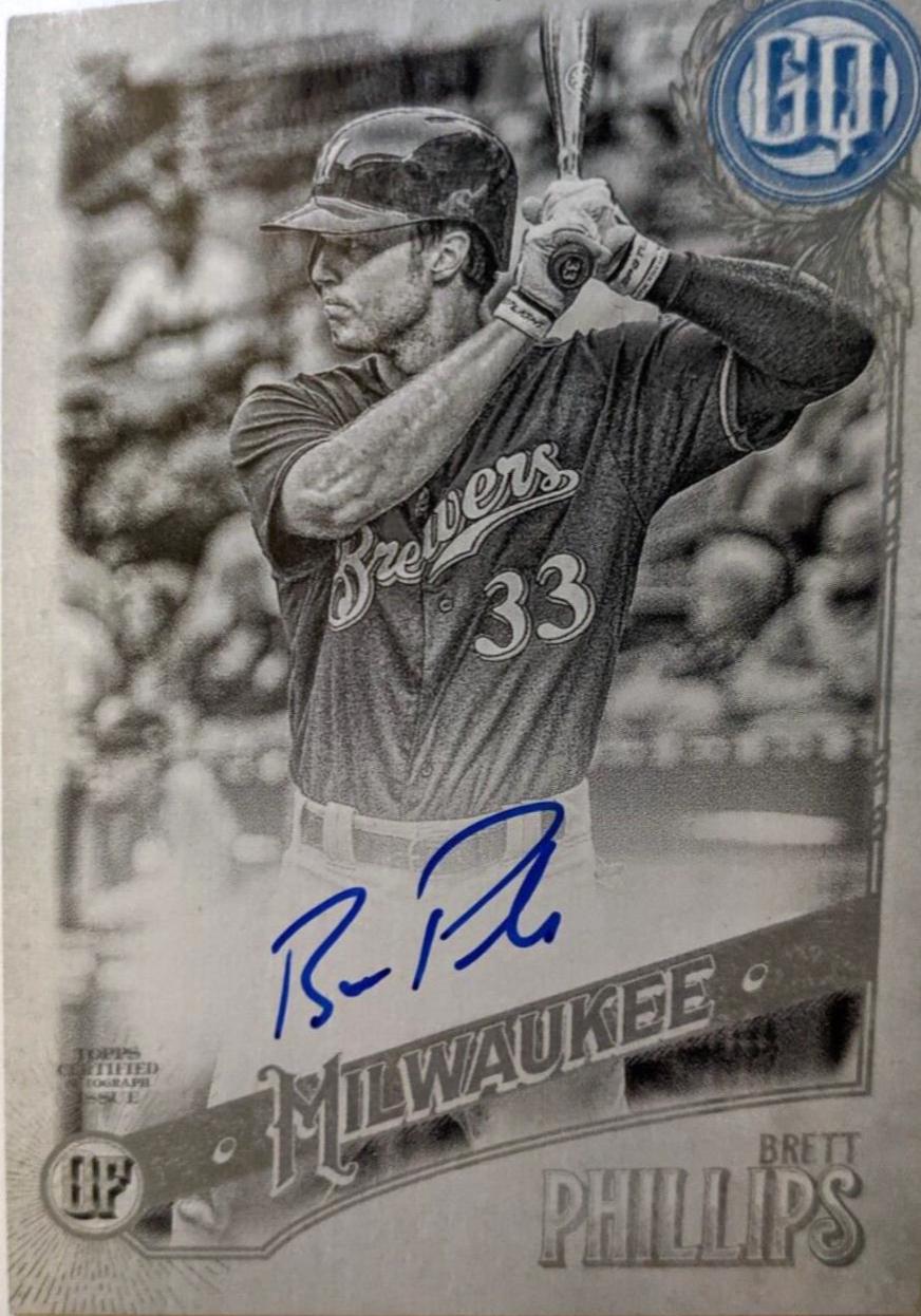 Brett Phillips [Black & White] #GQA-BP