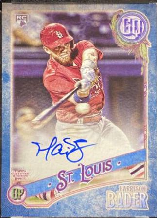 Harrison Bader [Indigo] #GQA-HB