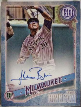 Lewis Brinson [Indigo] #GQA-LB