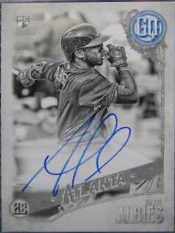Ozzie Albies [Black & White] #GQA-OA