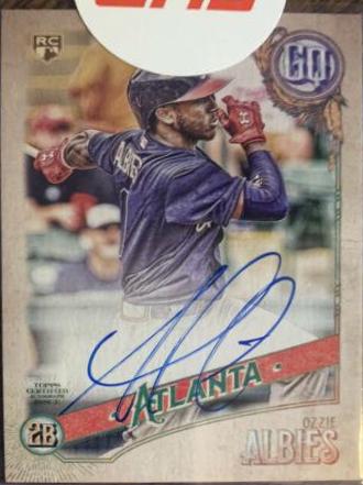 Ozzie Albies [Gum Back] #GQA-OA