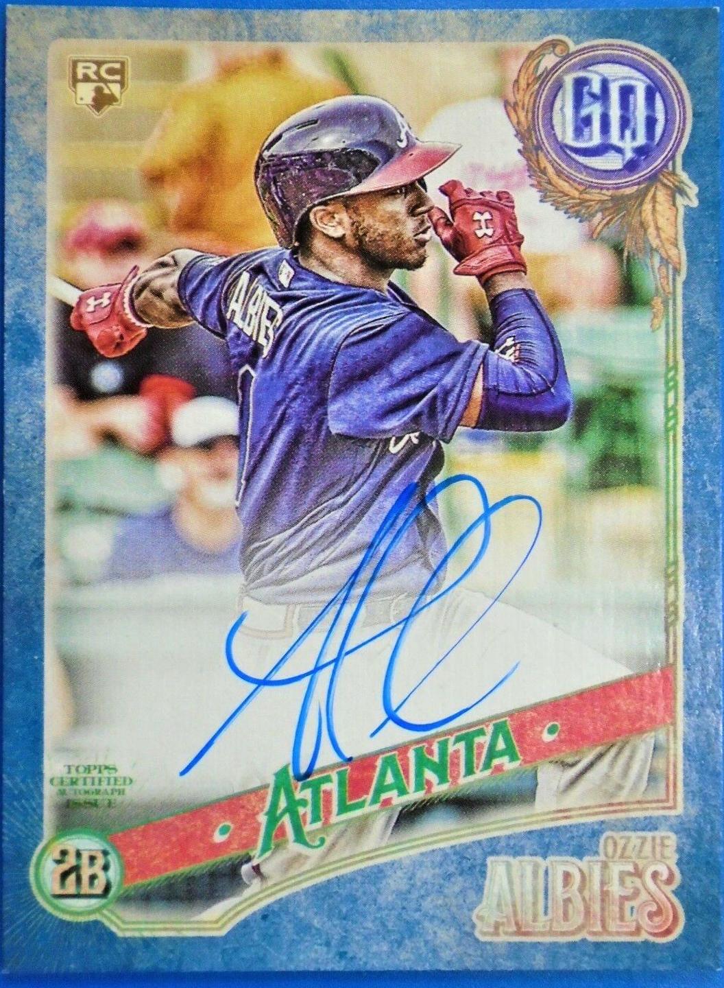 Ozzie Albies [Indigo] #GQA-OA