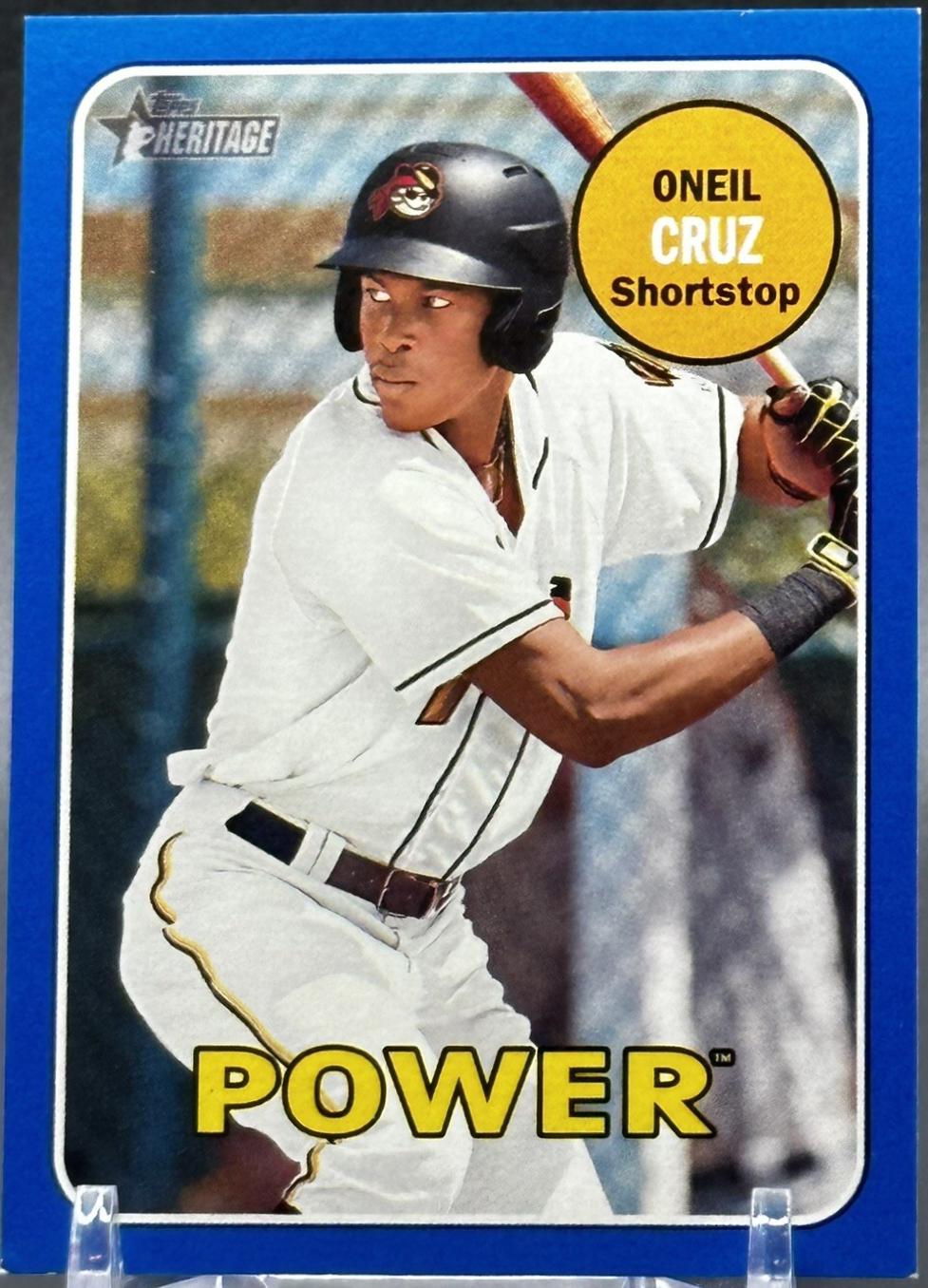 Oneil Cruz [Blue] #20