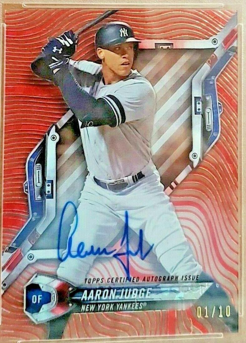 Aaron Judge [Autograph] #HT-AJ