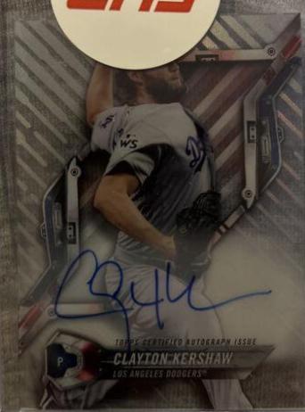 Clayton Kershaw [Autograph] #HT-CK