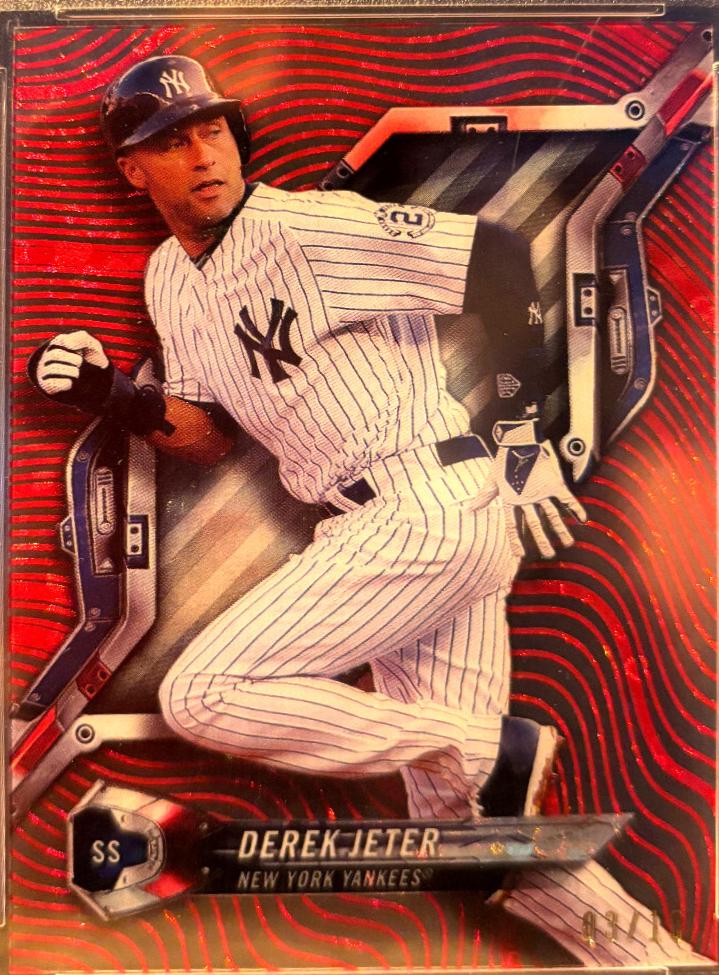 Derek Jeter [Magma Diffractor Red] #HT-DJ
