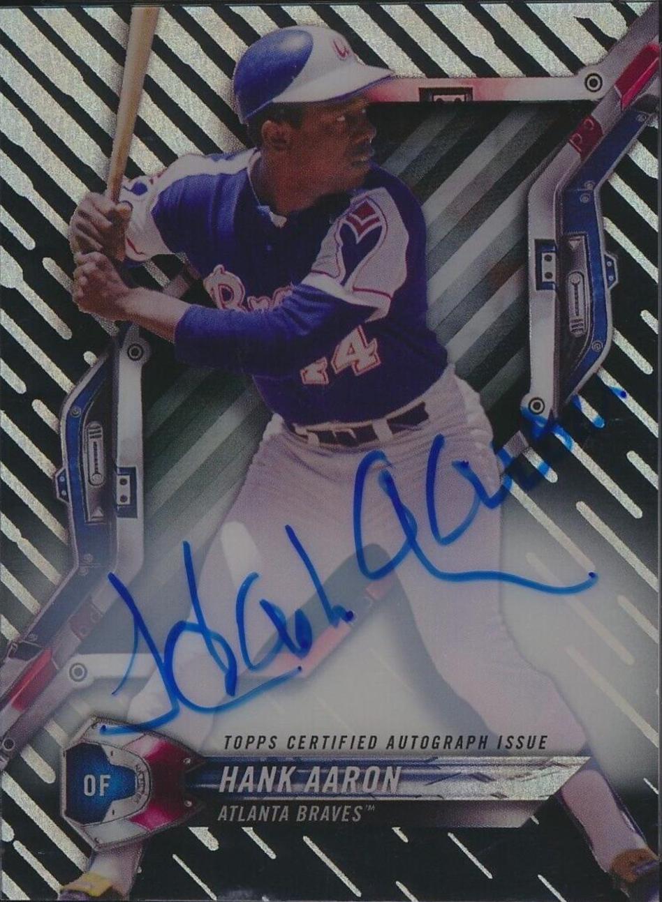 Hank Aaron [Autograph] #HT-HA