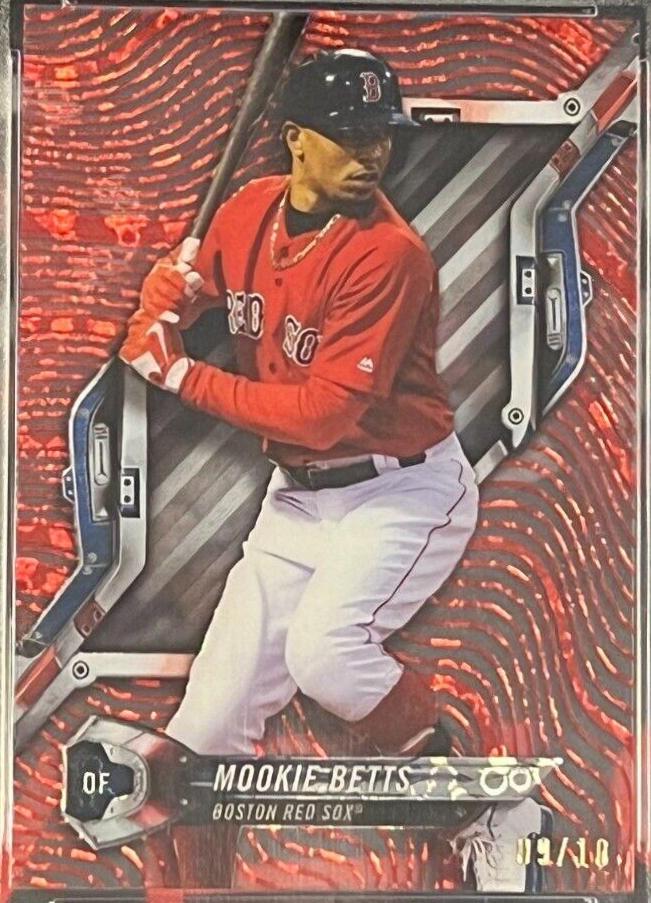 Mookie Betts [Magma Diffractor Red] #HT-MB