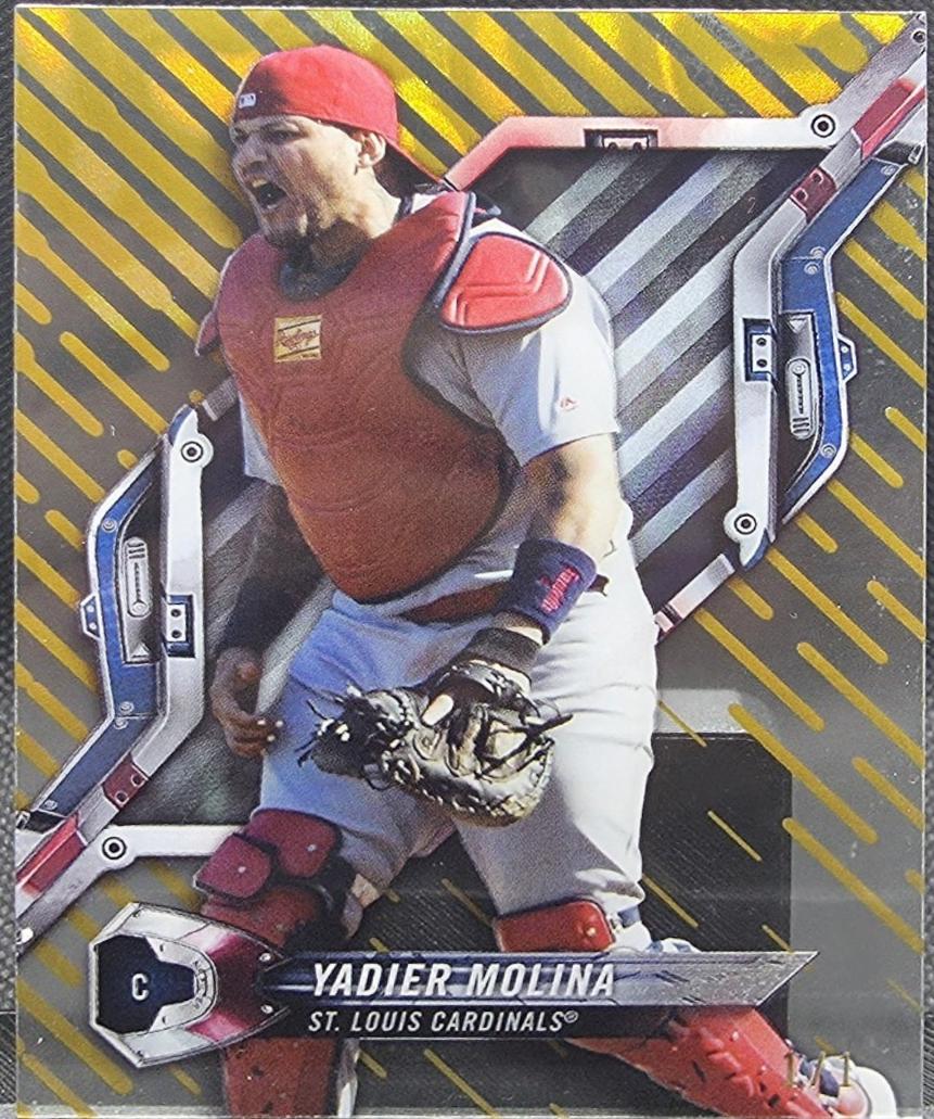 Yadier Molina [Rainbow Foil Orange] #HT-YM