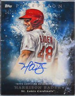 Harrison Bader [Blue] #14