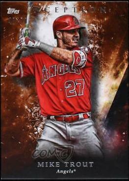 Mike Trout [Orange] #100