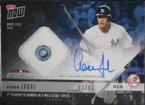 Aaron Judge [Autograph Relic Blue] #835B
