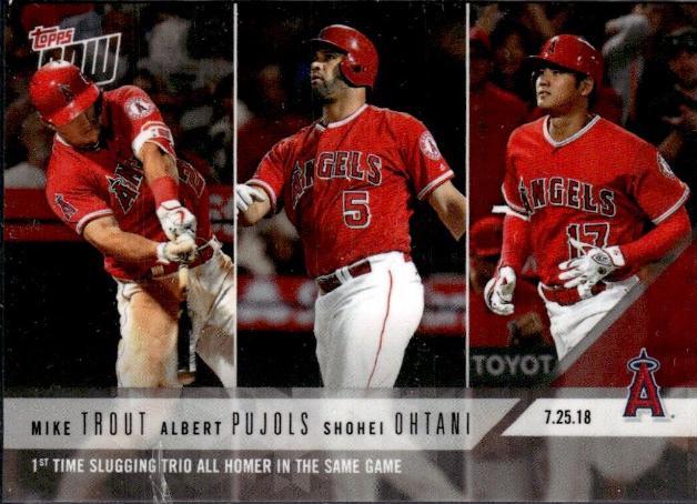 Albert Pujols, Mike Trout, Shohei Ohtani #502