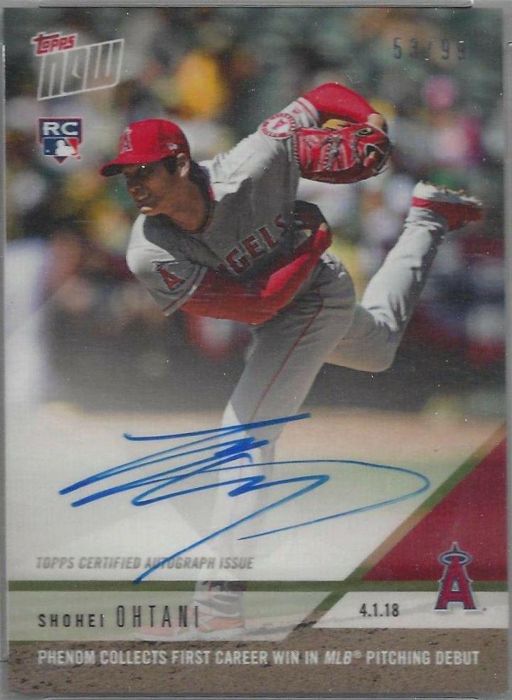 Shohei Ohtani [Autograph] #23A