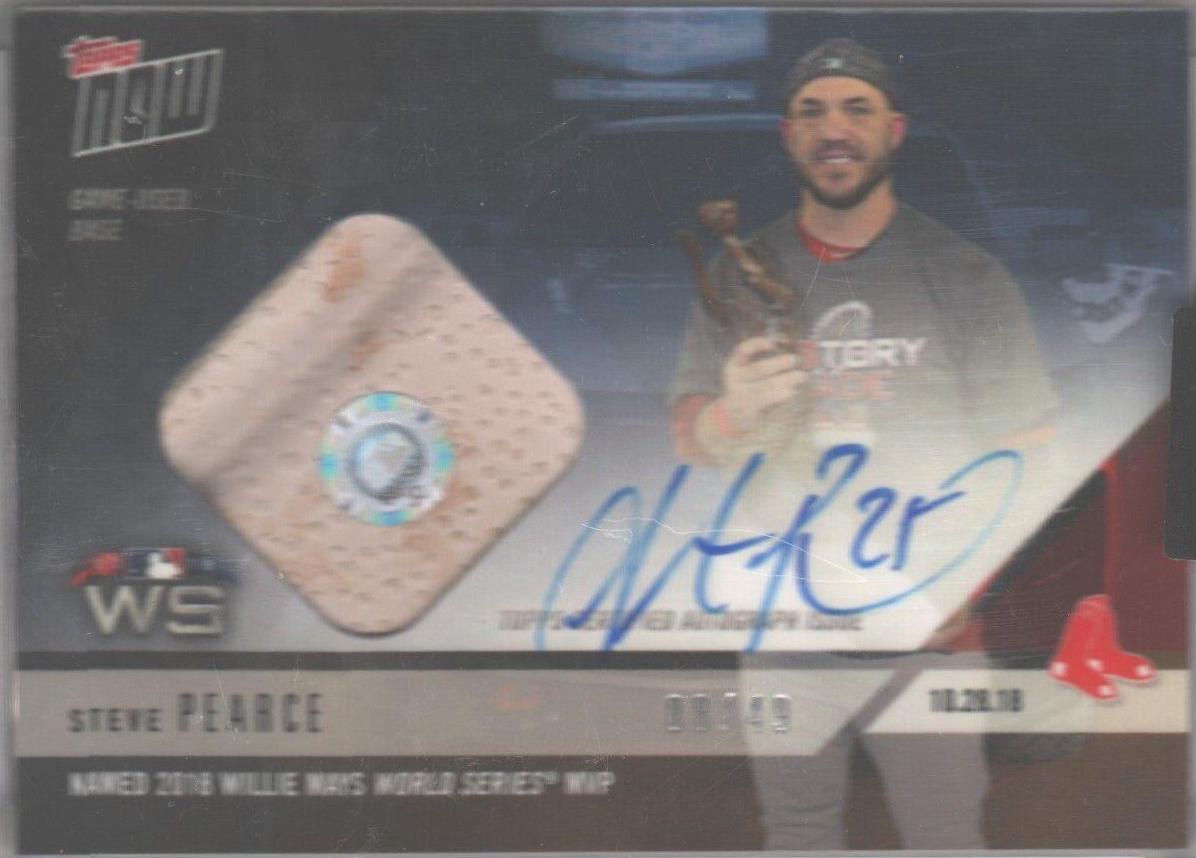 Steve Pearce [Autograph Relic Blue] #950B
