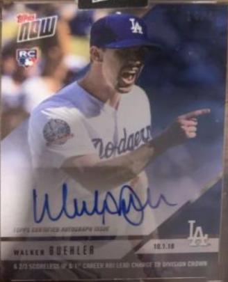 Walker Buehler [Autograph Blue] #828B
