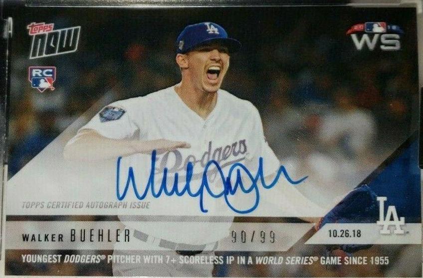 Walker Buehler [Autograph] #936A