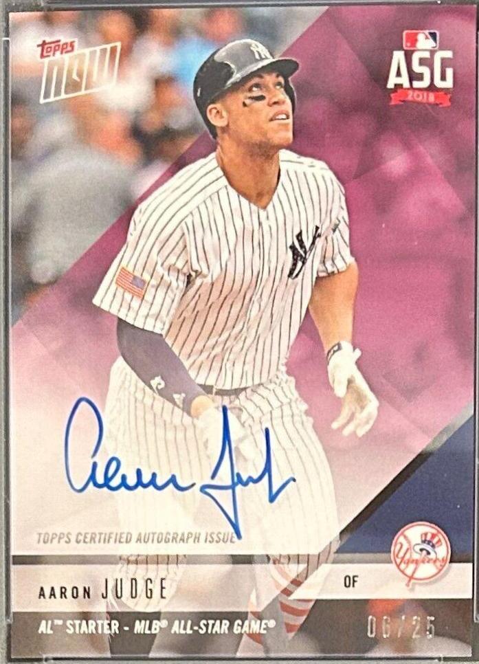 Aaron Judge [Autograph Purple] #AS16C