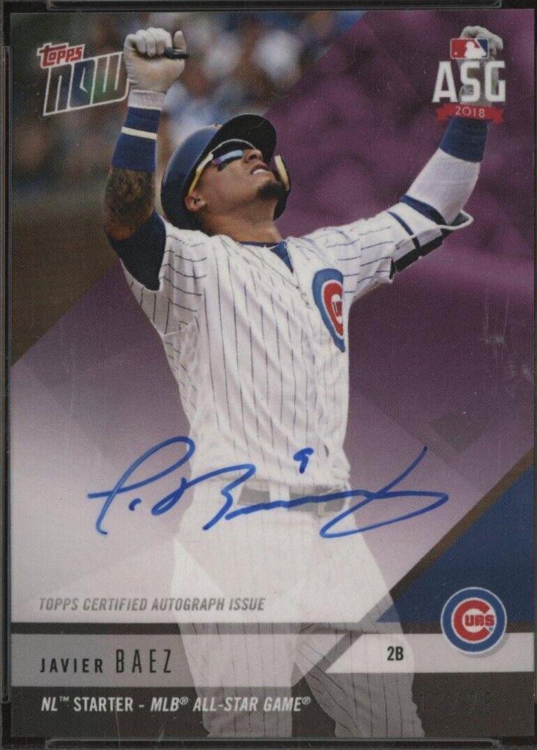Javier Baez [Autograph Purple] #AS-4C