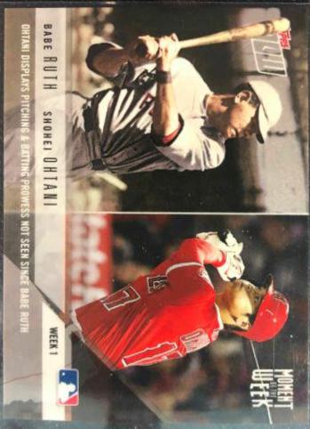 Babe Ruth, Shohei Ohtani #MOW-1
