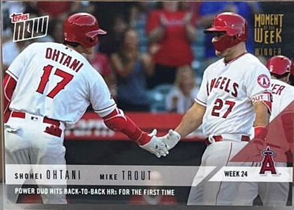 Mike Trout, Shohei Ohtani [Gold Winner] #24W