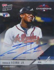 Ronald Acuna Jr. [Autograph] #PS46A