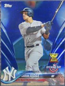 Aaron Judge [Blue Foil] #71