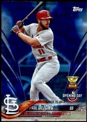 Paul DeJong [Blue Foil] #188