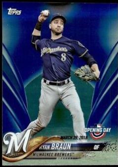 Ryan Braun [Blue Foil] #62