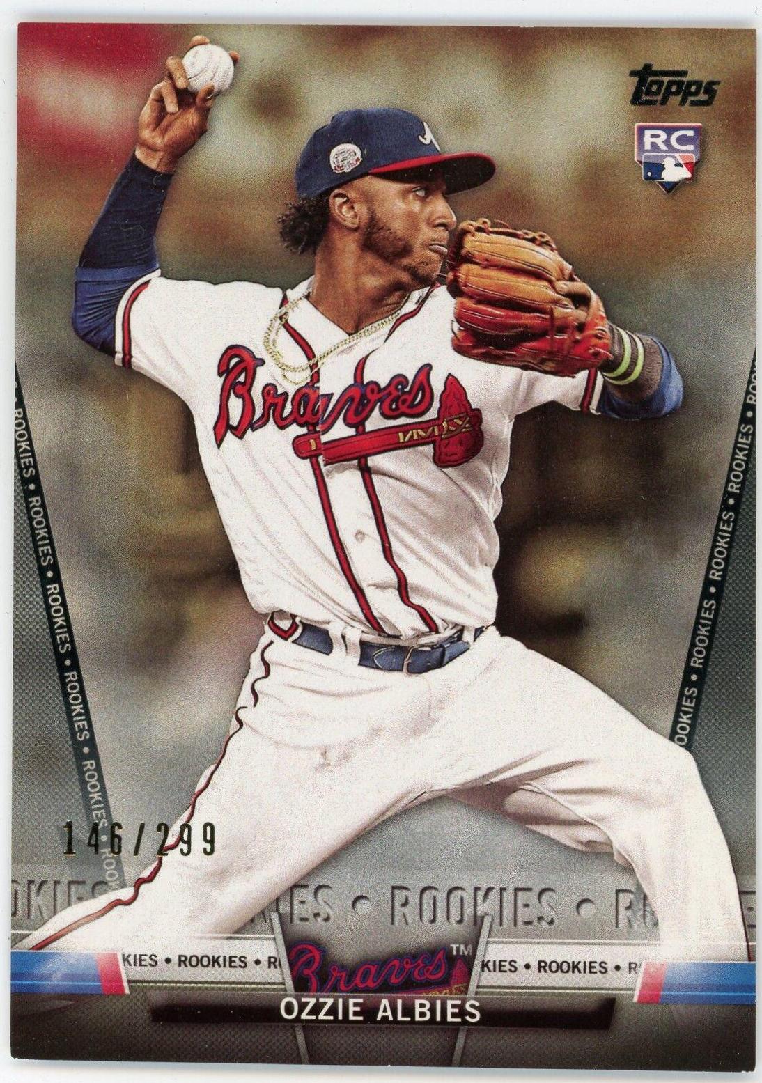 Ozzie Albies [Black] #TS-74