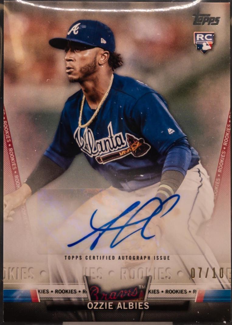 Ozzie Albies [Red] #S-60