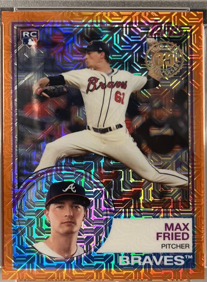 Max Fried [Autograph Orange Refractor] #49