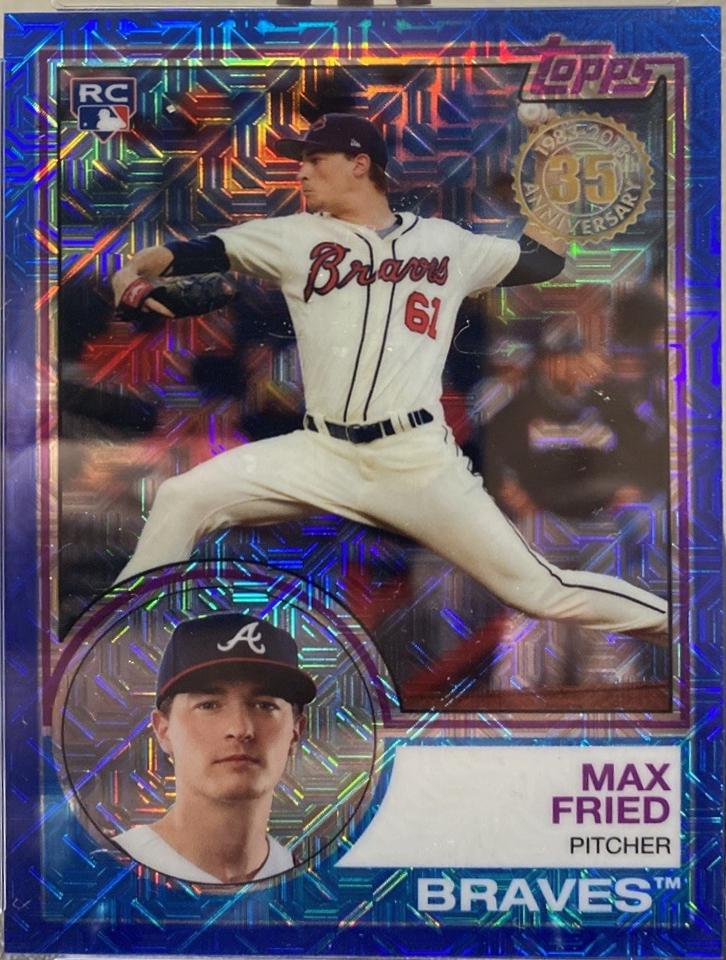 Max Fried [Blue Refractor] #49