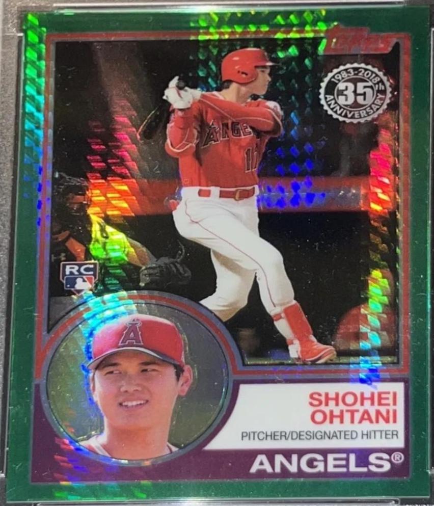 Shohei Ohtani [Green Refractor] #145