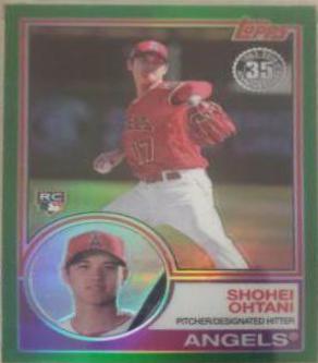 Shohei Ohtani [Green Refractor] #51