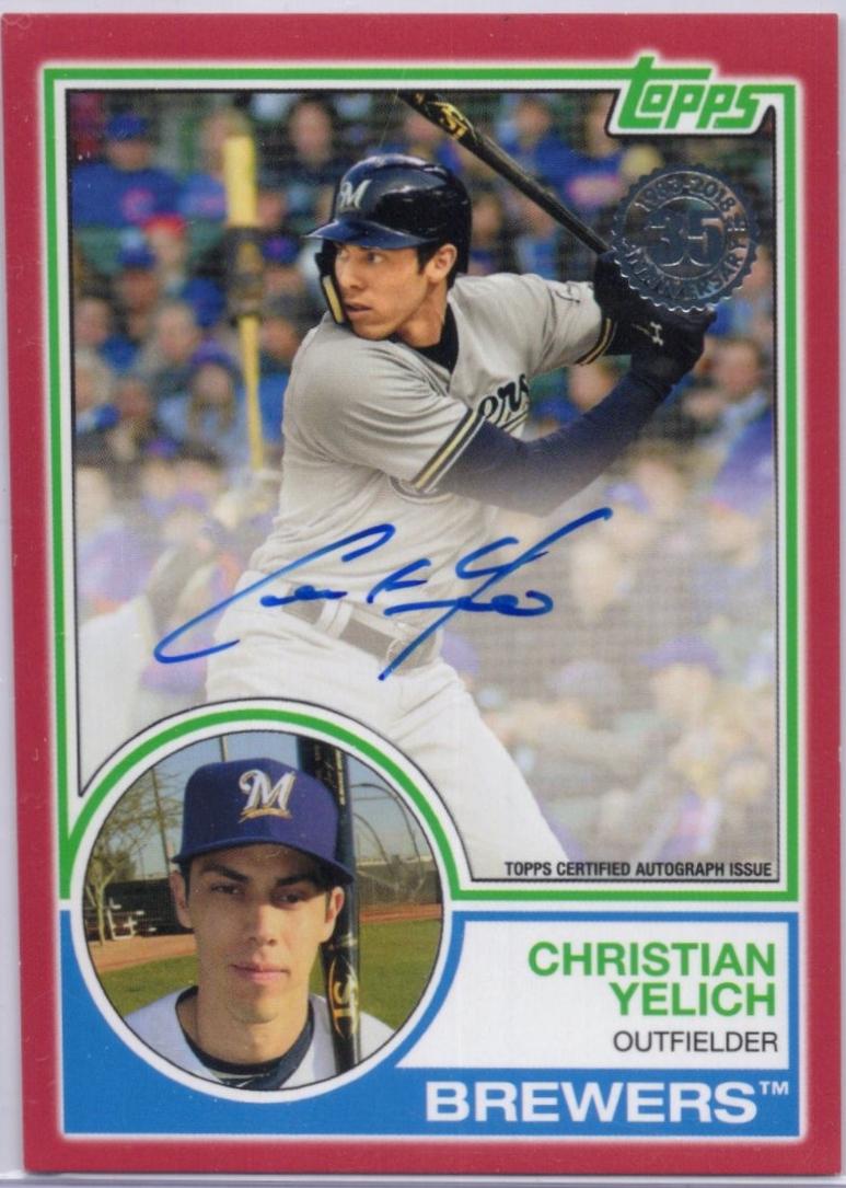 Christian Yelich [Red] #CY