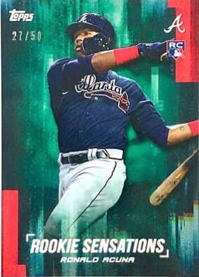 Ronald Acuna [With Bat Green] #29GR