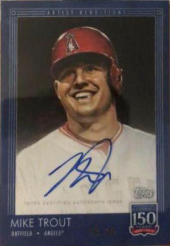 Mike Trout [Autograph] #117A