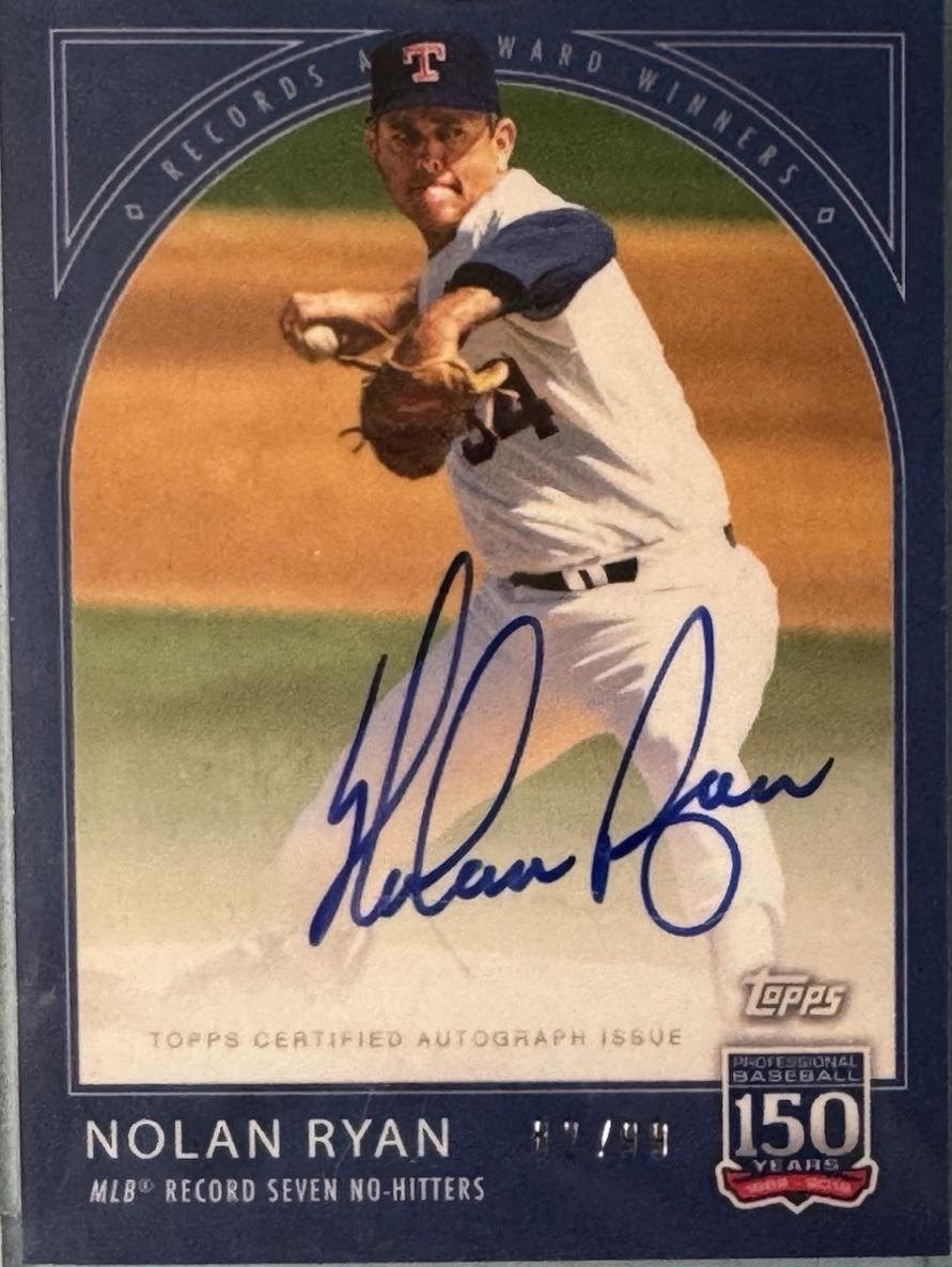 Nolan Ryan [Autograph] #46A
