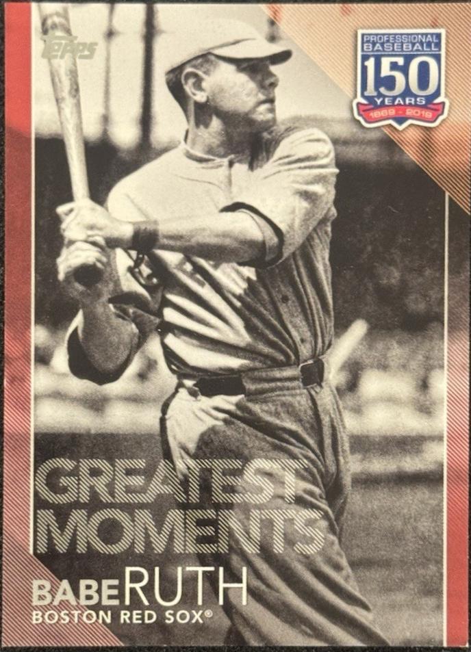 Babe Ruth [Red] #150-1