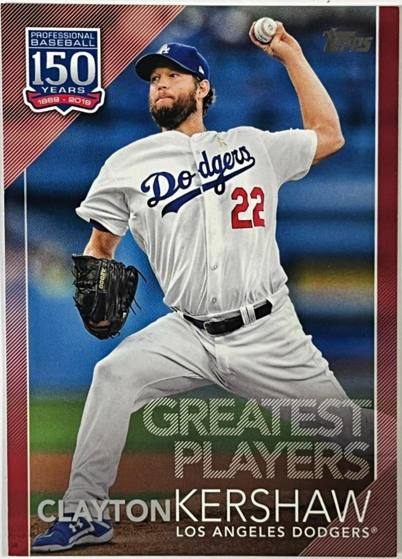 Clayton Kershaw [150th Anniversary] #150-54