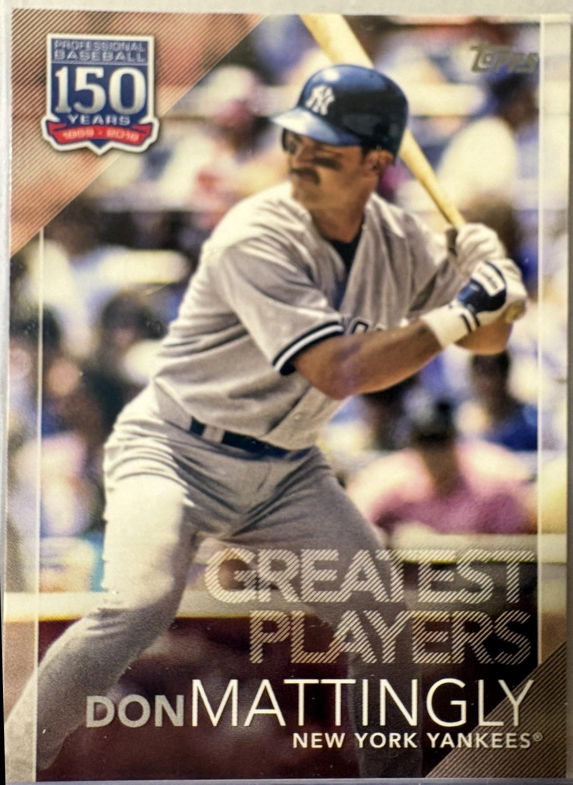 Don Mattingly [150th Anniversary] #150-58