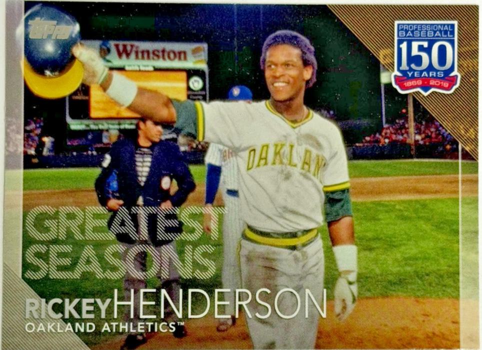 Rickey Henderson #150-105