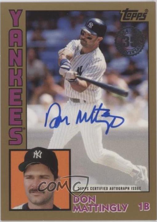 Don Mattingly [Gold] #DMA