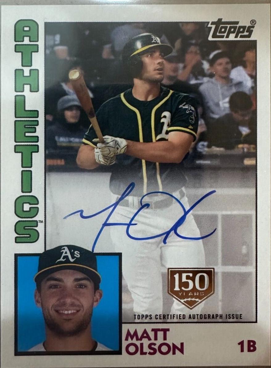 Matt Olson [150th Anniversary] #MO