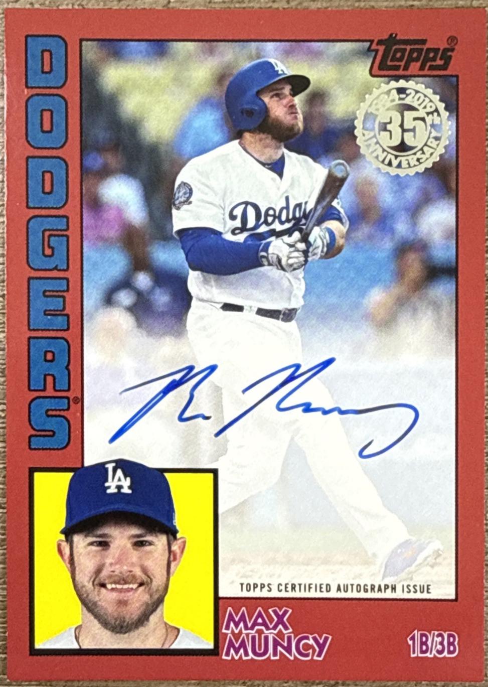 Max Muncy [Red] #MMU